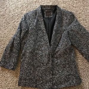 The Limited White Speculet Blazer